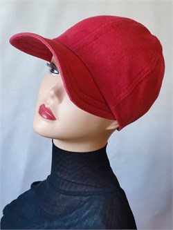 Шапочки после химиотерапии Бейсболка хлопковый Джинса 112293 - фото 29356