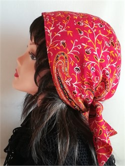 Шапочки после химиотерапии Бандана Шерсть 100% 4961 - фото 30287