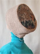 Кубанка стилизованная на флисовом подкладе Тр-ж под каракуль 112310