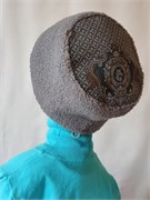 Кубанка стилизованная на флисовом подкладе Тр-ж под каракуль 112312