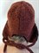 Ушанка женская c искусственным мехом на флисовом подкладе Шерсть 100% - фото 13177