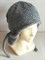 Скандинавская шапка Ушанка из флиса и вэлсофта - фото 16508